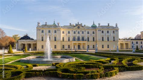 Wersal Podlasia Jesień w Parku Branickich Białystok Podlasie Polska