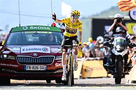 Jumbo Visma Jonas Vingegaard Commenta Il Percorso Del Tour De France