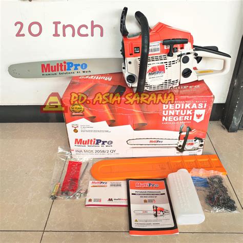 Jual Mesin Gergaji Pohon Bensin Multipro Gasoline Chain Saw