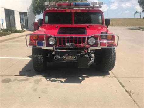 Hummer H1 Fire Truck (1998) : Emergency & Fire Trucks