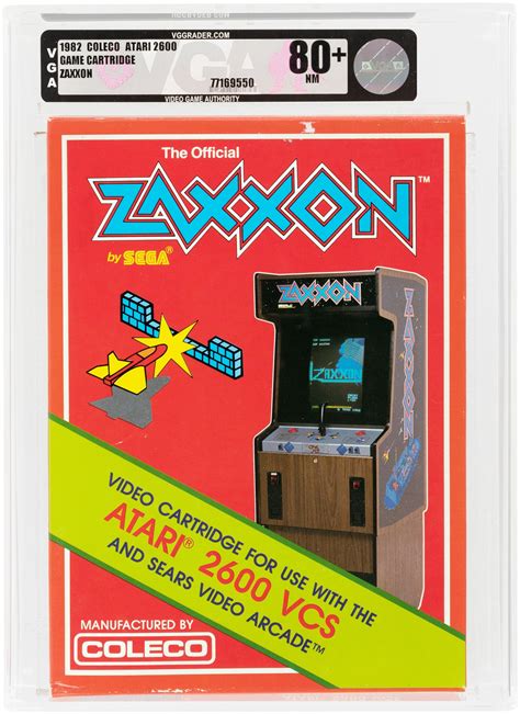 Hakes Atari 2600 1982 Zaxxon Vga 80 Nm