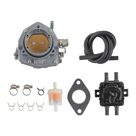 Carburetor With Fuel Pump Oil Filter Kit Fit ONAN NOS B48M B48G P216G