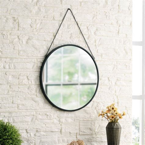 15 The Best Round Metal Framed Wall Mirrors