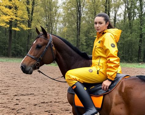 Rainwear Girl Rainwear Fashion Mackintosh Raincoat Equestrian Girls