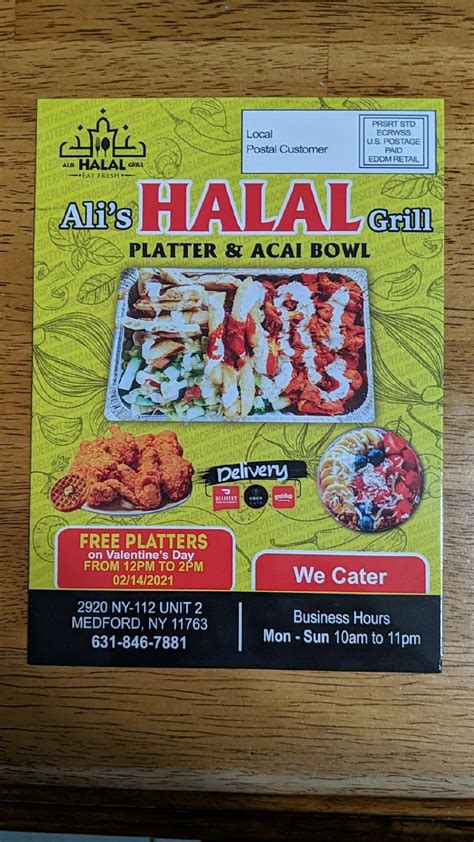 Ali S Halal Grill In Medford Restaurant Menu And Reviews