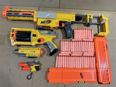 Yahooオークション Nerf ナーフ スポンジ弾 54本 大量セット まとめ