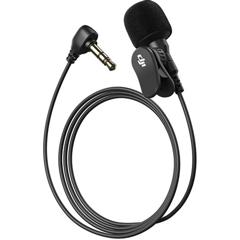 Dji Lavalier Microphone For Mic Cp Rn B H Photo