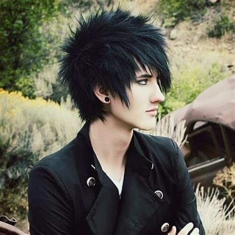 Short Hair Emo Hairstyles For Guys Wavy Haircut