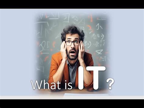 understanding  basics  information technology youtube