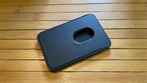 Apple Leather Wallet with MagSafe review: Easy to locate with 'Find My'