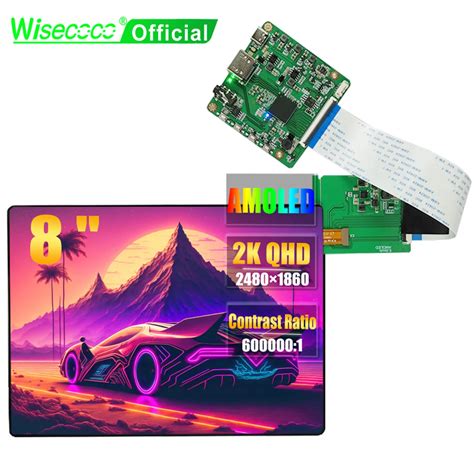 Wisecoco Inch Oled K Screen Amoled Ips Display Raspberry Pi Bright