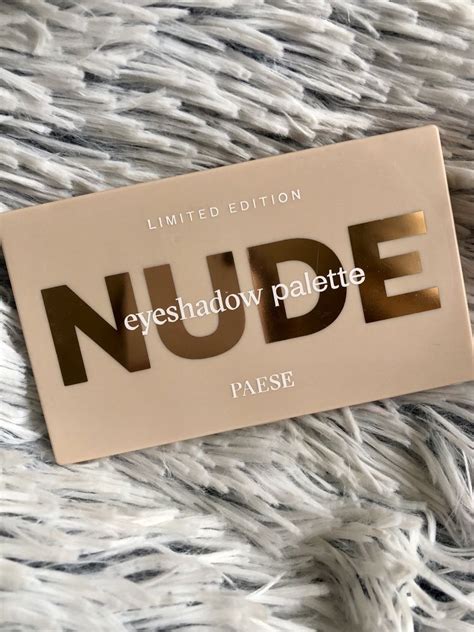 Paese Paleta Cieni Do Powiek Nude Beauty Limited Edition Tarn W Olx Pl