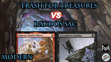 Trash For Treasures Vs Rakdos Sac Mtg Modern Youtube