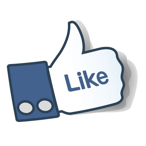 Facebook like button Thumb signal Symbol Clip art - Facebook Like Icons ...