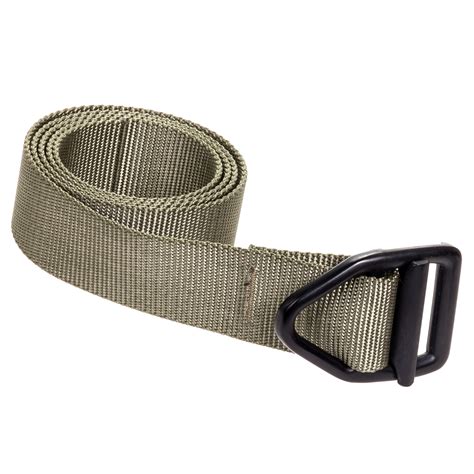 Bison Designs 38mm Olive Last Chance Light Duty Nylon Web Belt W V Ring