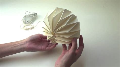 Diy Lampe Origami Pierre Papier Ciseaux Youtube