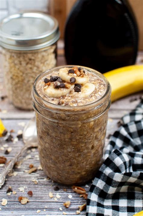 Banana Bread Overnight Oats