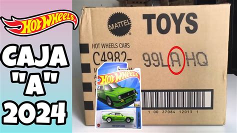 HOT WHEELS CAJA A 2024 UNBOXING YouTube