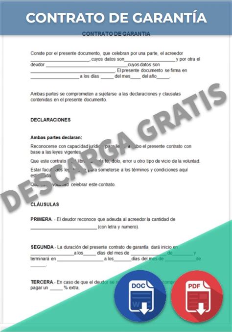 Formatos De Contratos Ejemplos Formatos Y Plantillas Gratis