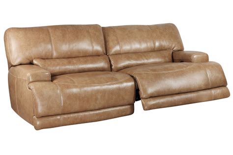 Hamlin Power Reclining Leather Sofa at Gardner-White