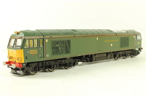 Hornby R2604 Class 60 60081 Isambard Kingdom Brunel In Gwr Green Rail