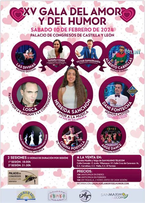 Xv Gala Del Amor Y Del Humor Agenda Cultural Y Eventos De Ocio