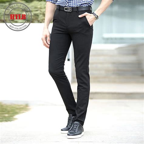 Aliexpress.com : Buy HTLB 2018 Brand Men's Autumn Business Casual Pants ...