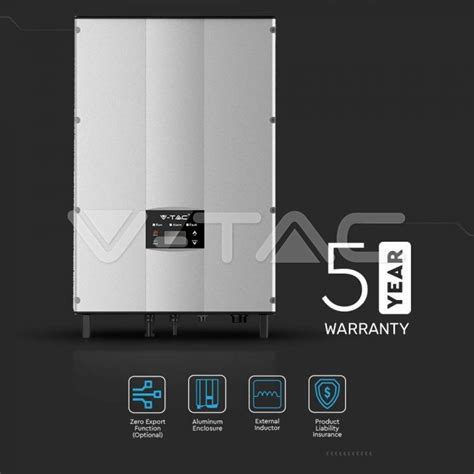 Sku V Tac Kw On Grid Solar Inverter With Lcd Display Dc