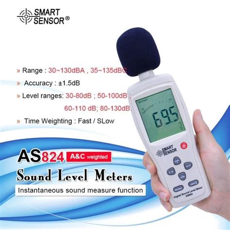 Jual Sound Level Meter Sertifikat Kalibrasi Smart Sensor As