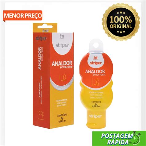 Dessensibilizante Anal Extra Forte Striper Analdor ORIGINAL Intt 8g