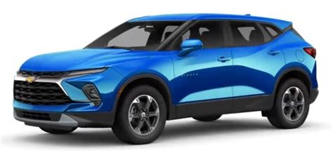 Chevrolet Blazer Color Options With Photos