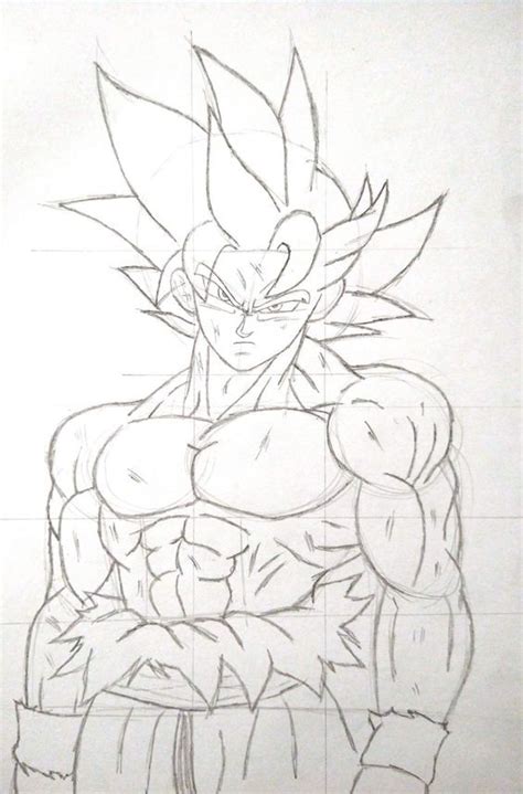 Goku Ultra Instinto Dibujo Resultados De La B Squeda De Im Genes De