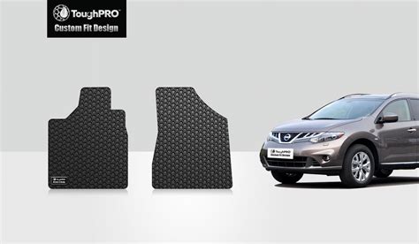 Toughpro Two Front Mats Compatible With Nissan Murano All Weather Heavy Duty Made In Usa