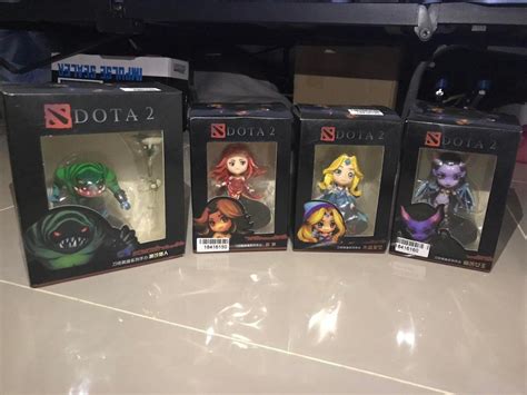 Figure Dota Hero Lina Crystal Maiden Queen Of Pain Tidehunter