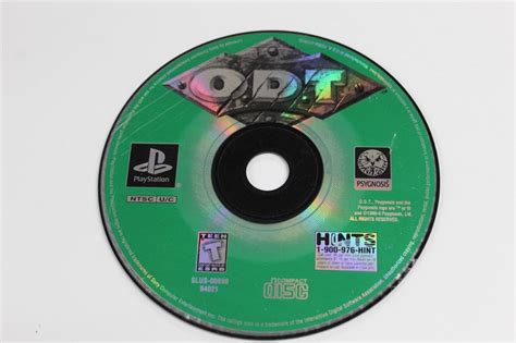 Odt Odt Escape Or Die Trying Ps1 1998 Disc Only Ebay