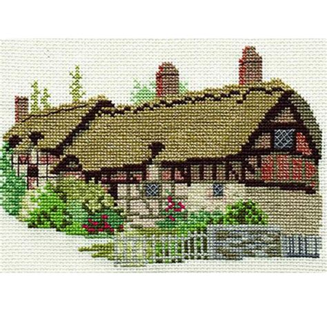 Dales Designs Ann Hathaways Cottage Counted Cross Stitch Kit A