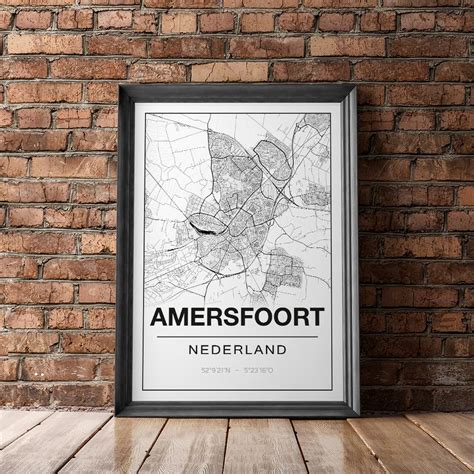 Amersfoort Poster Kaarten Decoratie