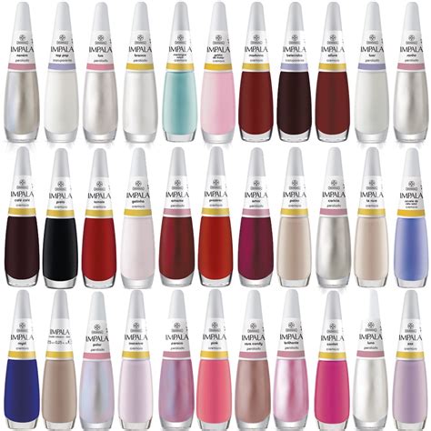 Esmalte Impala Ml Escolha Sua Cor Manicure Shopee Brasil