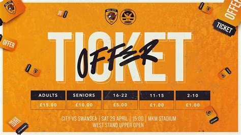 Hull City Ticket Details Swansea H