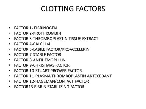 Mechanism of hemostasis copy | PPT