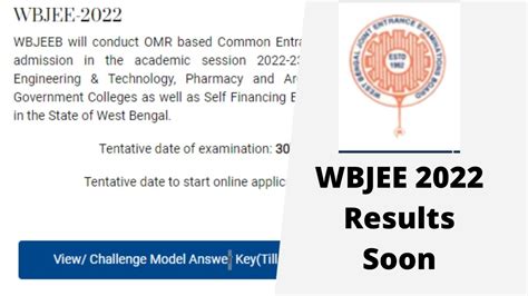 Wbjee Results 2022 Expected Soon Check At Education News