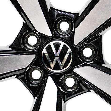 JOGO DE RODAS ORIGINAIS VW NIVUS HIGHLINE 2020 ARO 17X6 5 PRETA