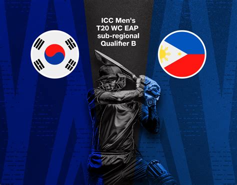 South Korea Vs Philippines Match 11 Match Live Score ICC Men S T20 WC