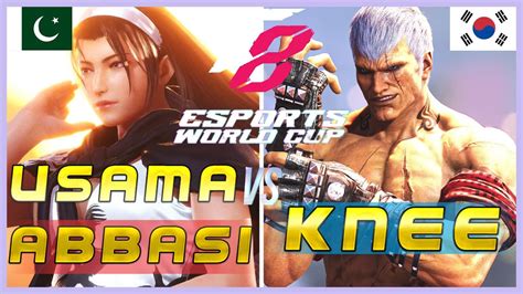 Knee Bryan Vs Usama Abbasi Jun Kazama Ewc Tekken Group Stage D