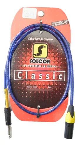 Cable Solcor Instrumento Medusa L M Xlr Metro