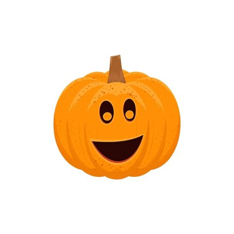 Cara De Calabaza Con Sonrisa Divertida Elemento De Dise O Para