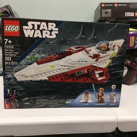 New Lego Star Wars Obi Wan Kenobis Jedi Starfighter Set Ebay