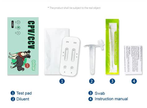 Cpv Ccv Ag Test Canine Parvovirus Coro Virus Antigen Combo Rapid Test