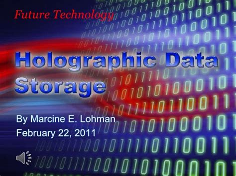 Holographic data storage