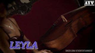 Leyla Black A Naughty Cougar With Pussy Hair And Blonde Hair Gets Her